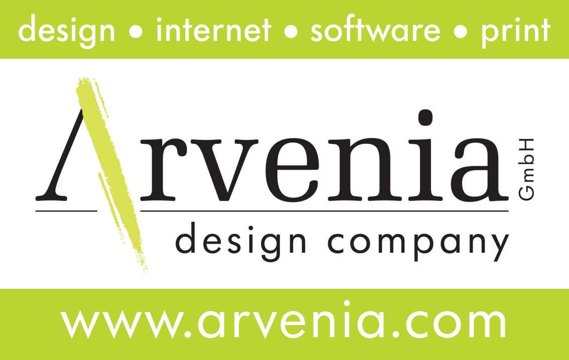 Werbetafel Arvenia
