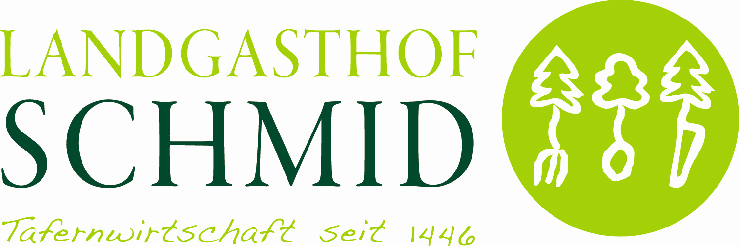 Werbetafel Landgasthof Schmid Quer